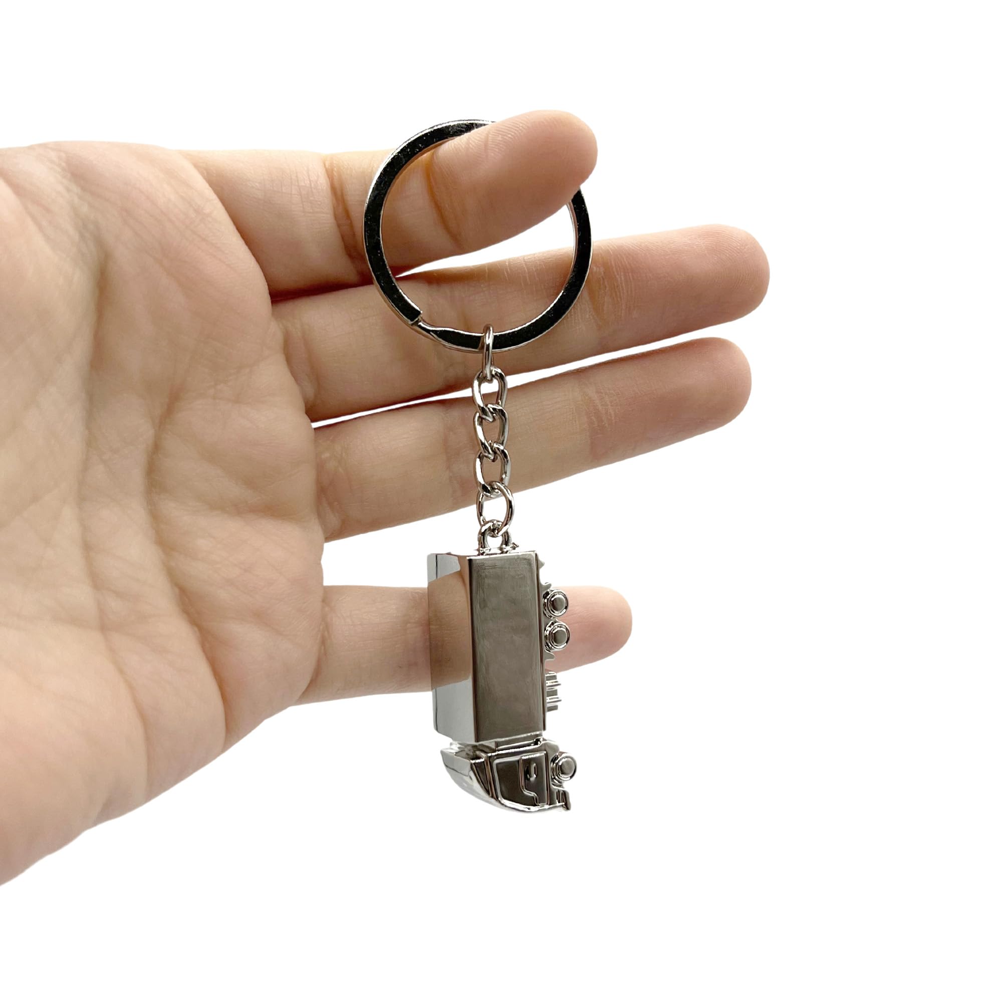 Llavero metálico en forma de camión, Key Chain truck, 1 Unidad - imagen 4