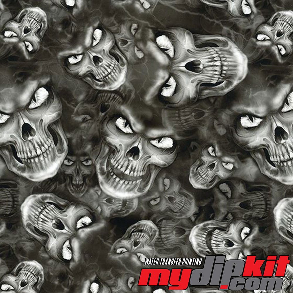 Hydrographic Film - Water Transfer Printing - Hydro Dipping - Ape Skull - DD-934-A