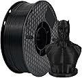 Filament en nylon de fibre de carbone pour imprimante 3D, filament en nylon PA-CF, précision dimensionnelle +/- 0,03 mm, 1 kg 1,75 mm, haute résistance à la traction, faible absorption d'eau