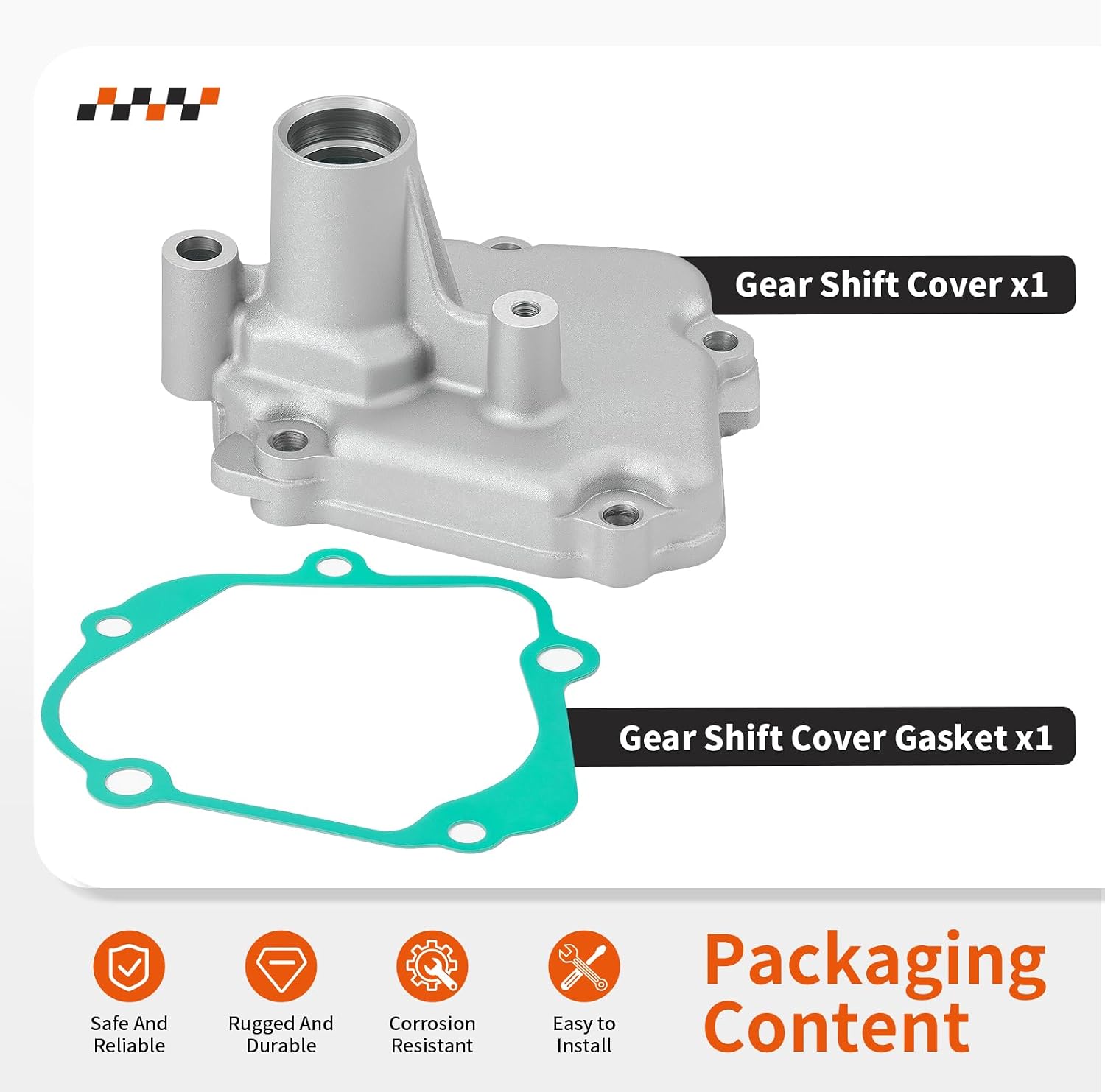 Gear Shift Cover w/Gasket for Suzuki Hayabusa 1300 GSX1300R 1999-2007 11383-24F00