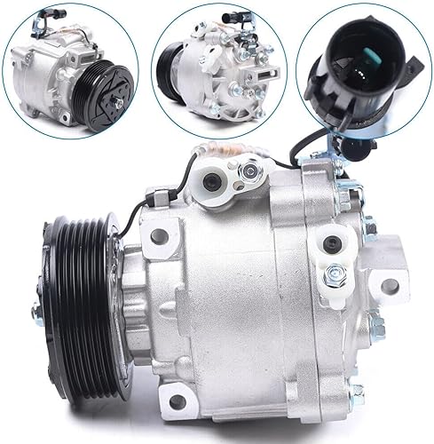 Miniatura 3 de Compresor de aire con conjunto de embrague, para 2008-2011 MITSUBISHI LANCER 2.0L, para 2007-2009 MITSUBISHI OUTLANDER 3.0L, 7813A321, 7813A350,