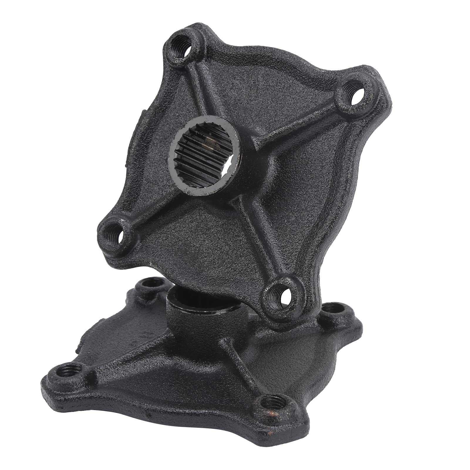 Cuscinetto del supporto del mozzo dell'asse posteriore della ruota, 2 pezzi 4.1x4.1in 23 denti scanalati 4 prigionieri per 110CC 150CC Quad Bike ATV Go Kart
