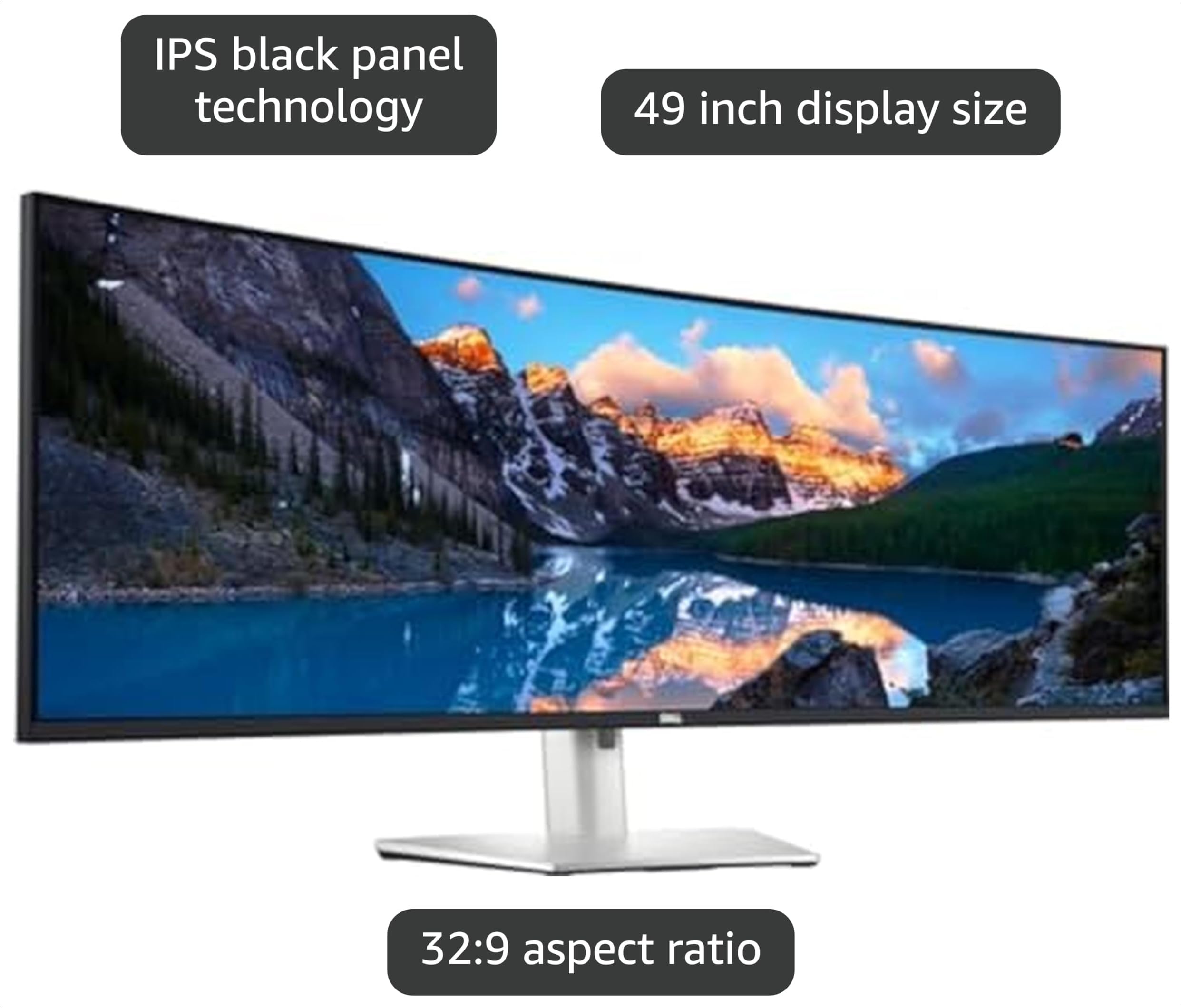 Dell U4924DW 49インチ曲面ウルトラワイドモニター Amazon.com: Dell 49