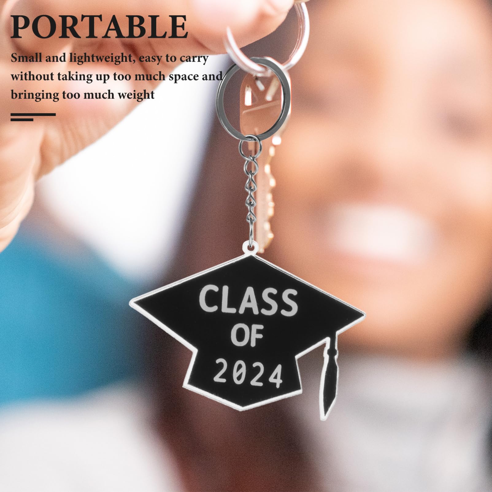 minkissy Portachiavi Per Le Chiavi Laurea Catena Chiave Cordino Chiave Carino Ciondolo Per Borsa Ciondolo Zaino Keeychain Keychain Metallico Metallo