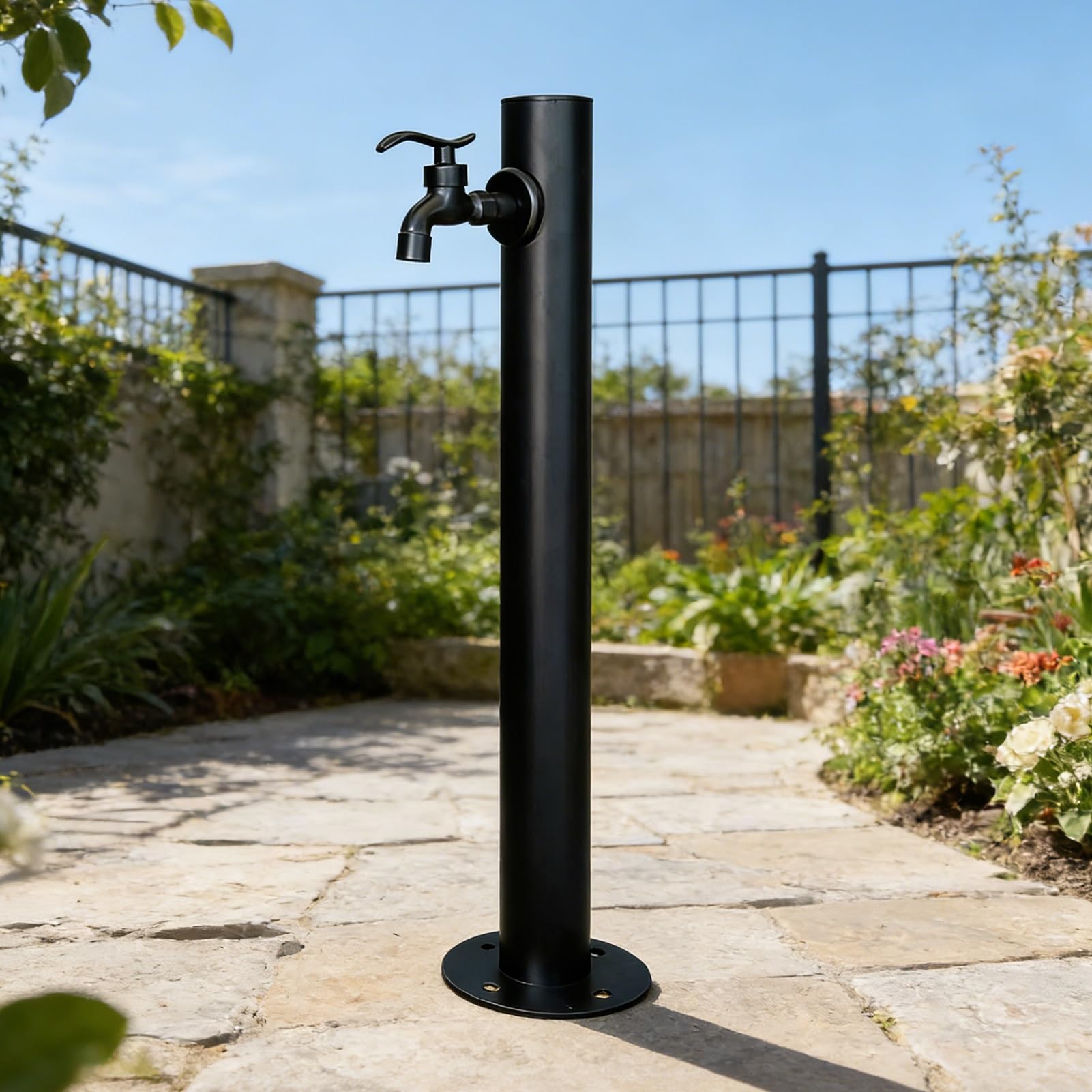 XDLEDMKIZ Frost Proof Yard Hydrant for Garden Farm Pasture Irrigation, Floor Mounted Outdoor Tap, Standing Water Column, Anti-Freeze Spigot