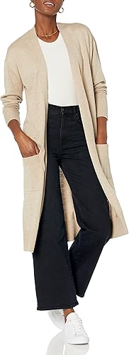 Vista 3 de The Drop Cárdigan largo Daisy para mujer