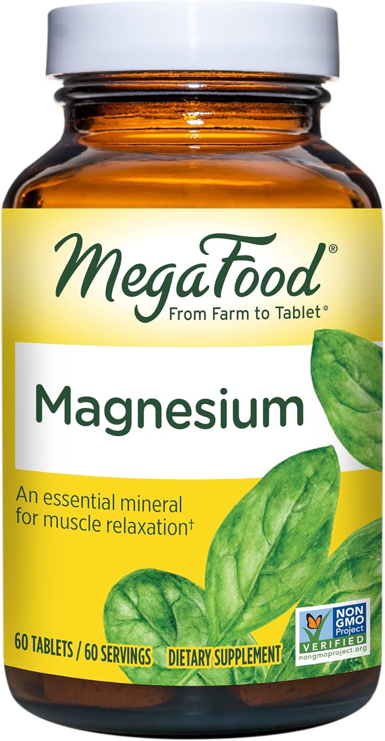 MegaFood Magnesium Supports heart & nervous system