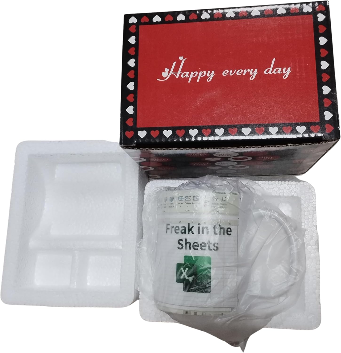 11oz Funny Coffee Mug Spreadsheet Design with Freak in the Sheets Print Perfect for Accountants, Finance Professionals, Bankers, Coworkers, CPA, CFO, Analysts - Image 7