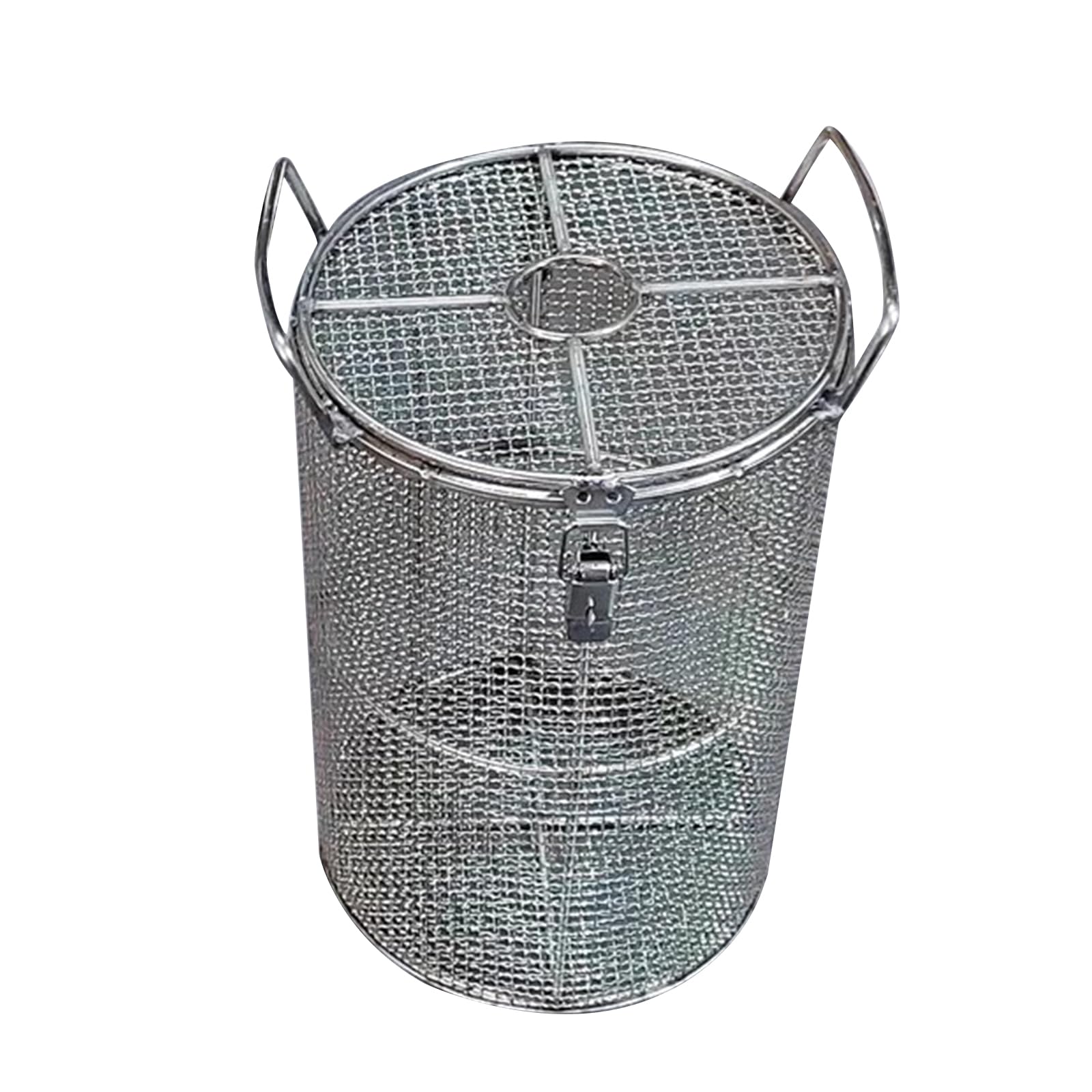 Cage anti-colmatage pour pompe de puisard en acier inoxydable de 25 x 60 cm