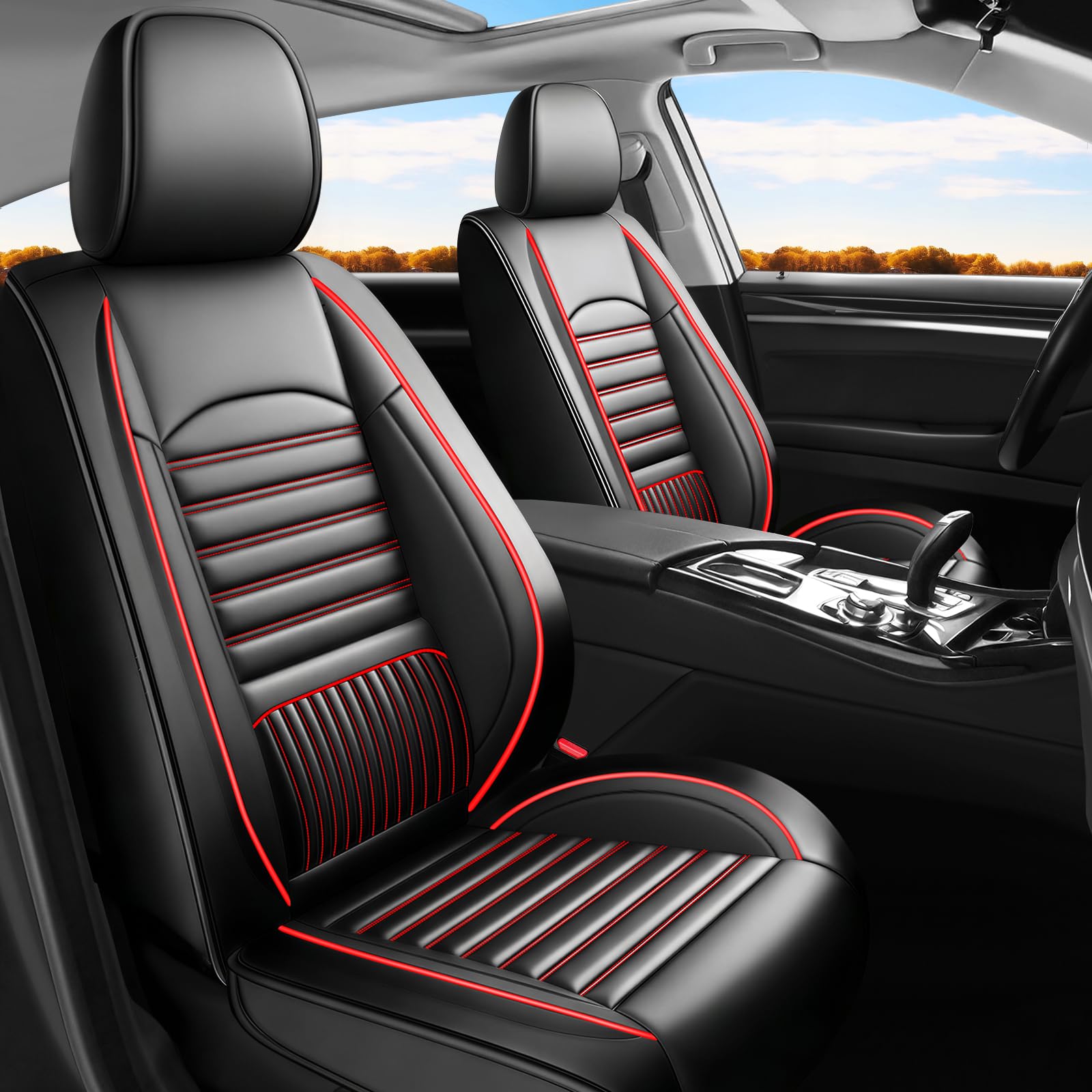 Car Seat Covers for GMC Acadia 2007-2025 2026 Full Set 5 Seat