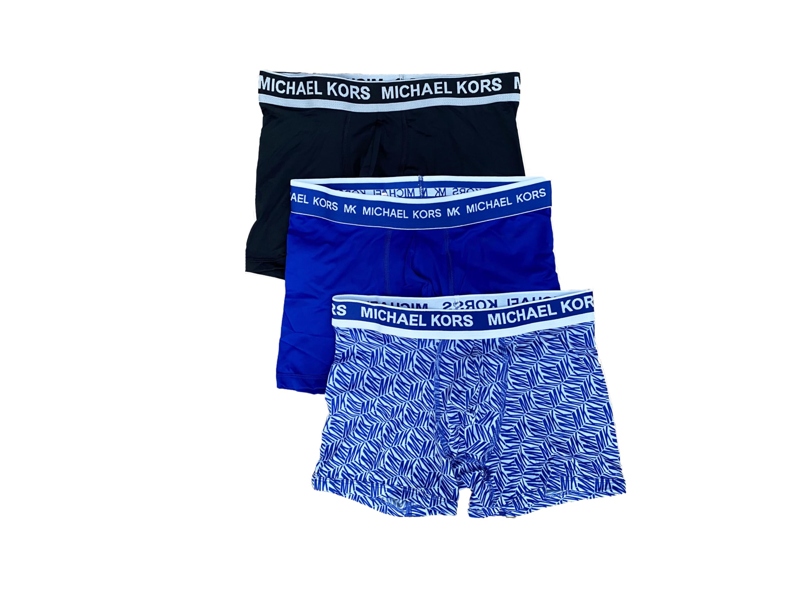 michael korsMen`s Performance Poly Logo Band Boxer Briefs 3 Pack