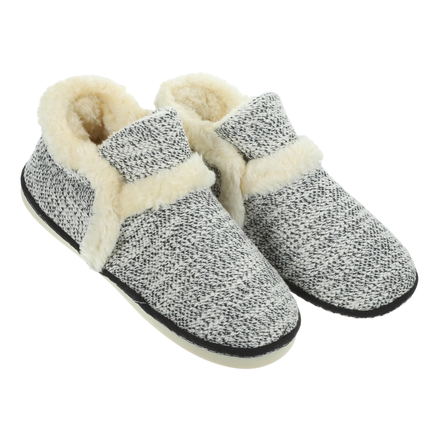 CALLARON Pantofole da Uomo in Peluche Pantofole Calde per Interni Invernali Spesse da Casa Design Semplice