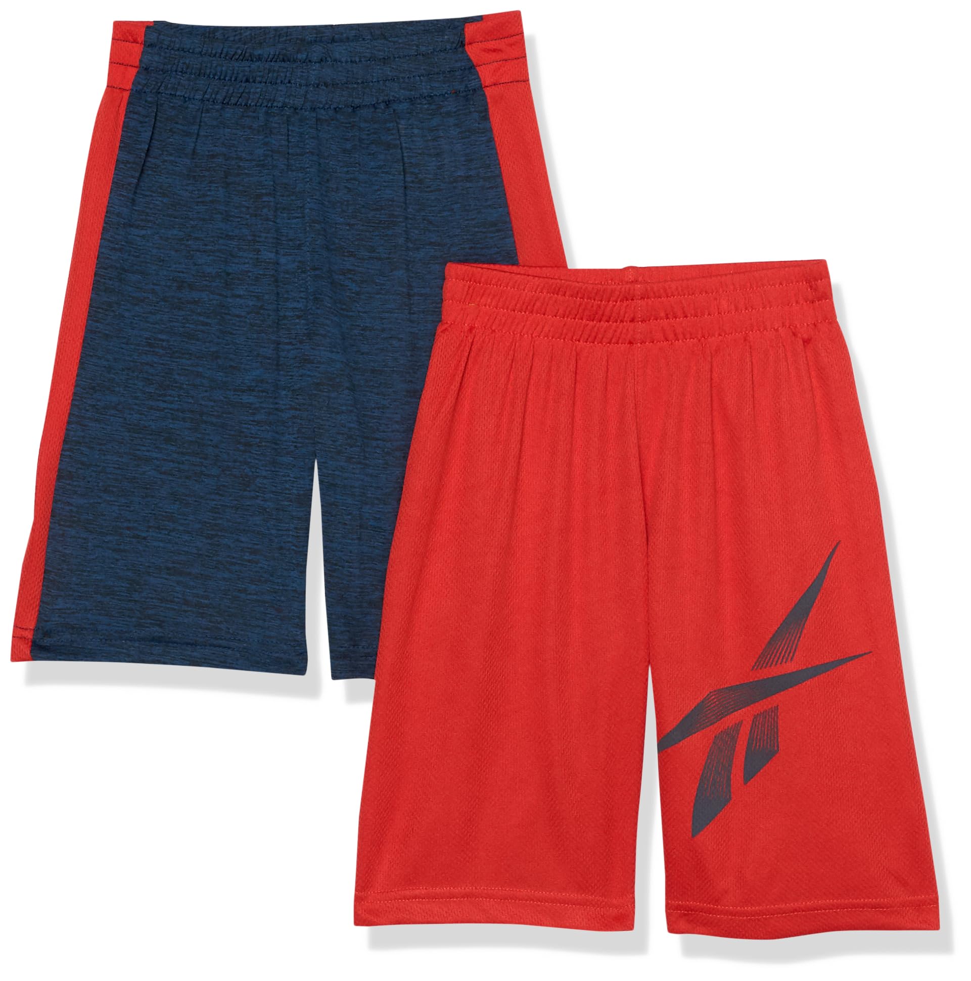 Reebok Paquete de 2 pantalones cortos de rendimiento para niño