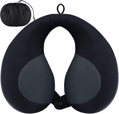 INFANZIA Almohada de viaje para el cuello y mentón – Almohada de viaje mejorada en forma de U – Cómodo soporte de mentón, tamaño pequeño