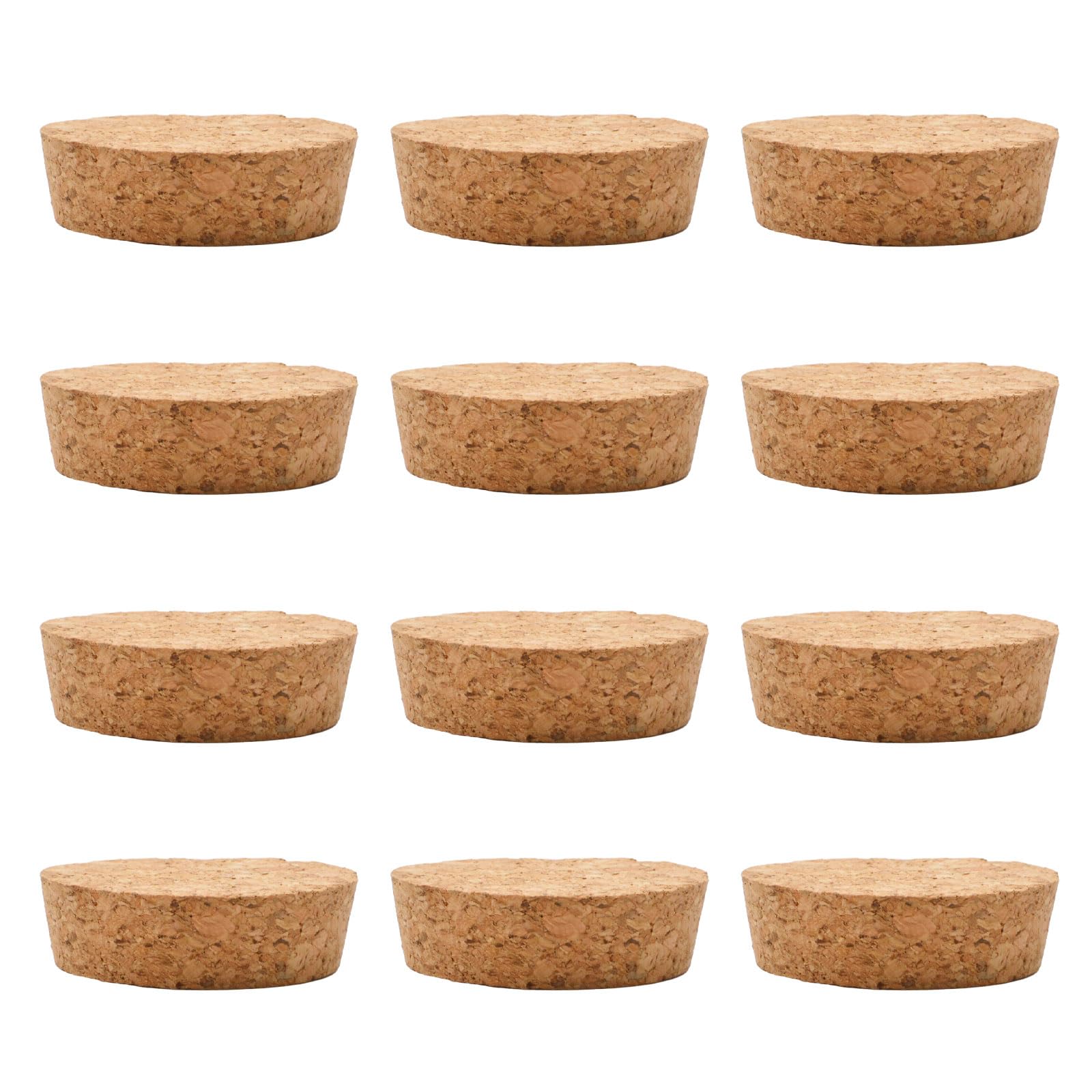 INCREWAY Corchos de madera blanda naturales, 20 piezas, tapones cónicos de corcho, tapones de vidrio grandes y pequeños para botellas de vino y cerveza — view 14