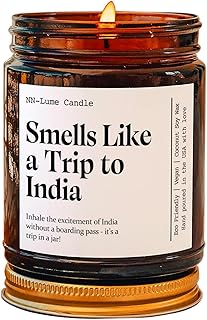 Smells Like a Trip to India Candle, India Travel Candle, Surprise Trip Announcement, Vacation Birthday Trip Reveal, India Gift