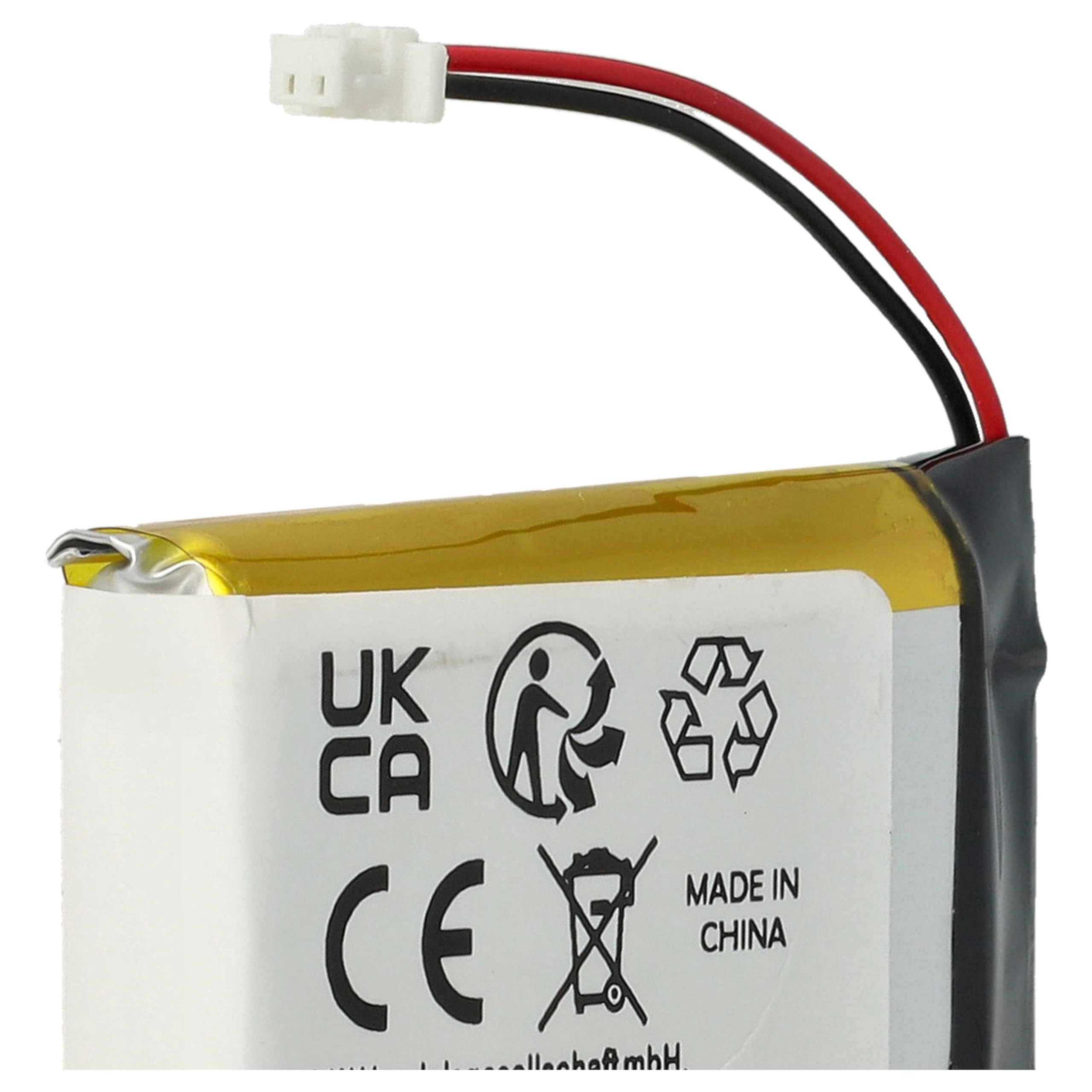 vhbw 2x Bateria Kompatybilna Sena SF1 SMH-20S 10S 20S SF2 SF3 650mAh 3,7V Li-Poly