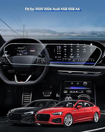 Miniatura 49 de Protector de pantalla de coche para Ford Edge 2024 2025 2023 2022 2021 (SE/SEL/ST-Line/Titanio/ST) Accesorios Protector de pantalla de vidrio