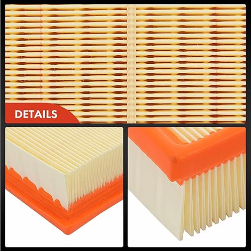 Miniatura 7 de A-Premium Filtro de aire de motor compatible con Mercedes-Benz R170 SLK-Class SLK230 1998 1999 2000 2001 2002 2003 2004