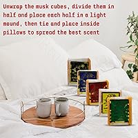 Vista 7 de bonballoon 5 unids Perfume de Jamid de almizcle islámico Fragancia Natural Diferentes aromas Libre de Alcohol Árabe Cubo Árabe Halal