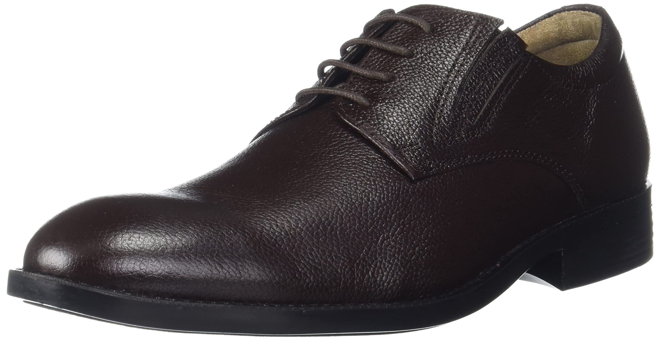Bata Mens Elegant-New Brown Uniform Dress Shoe (8254109) (B09CYSQDW7) Amazon Price History, Amazon Price Tracker