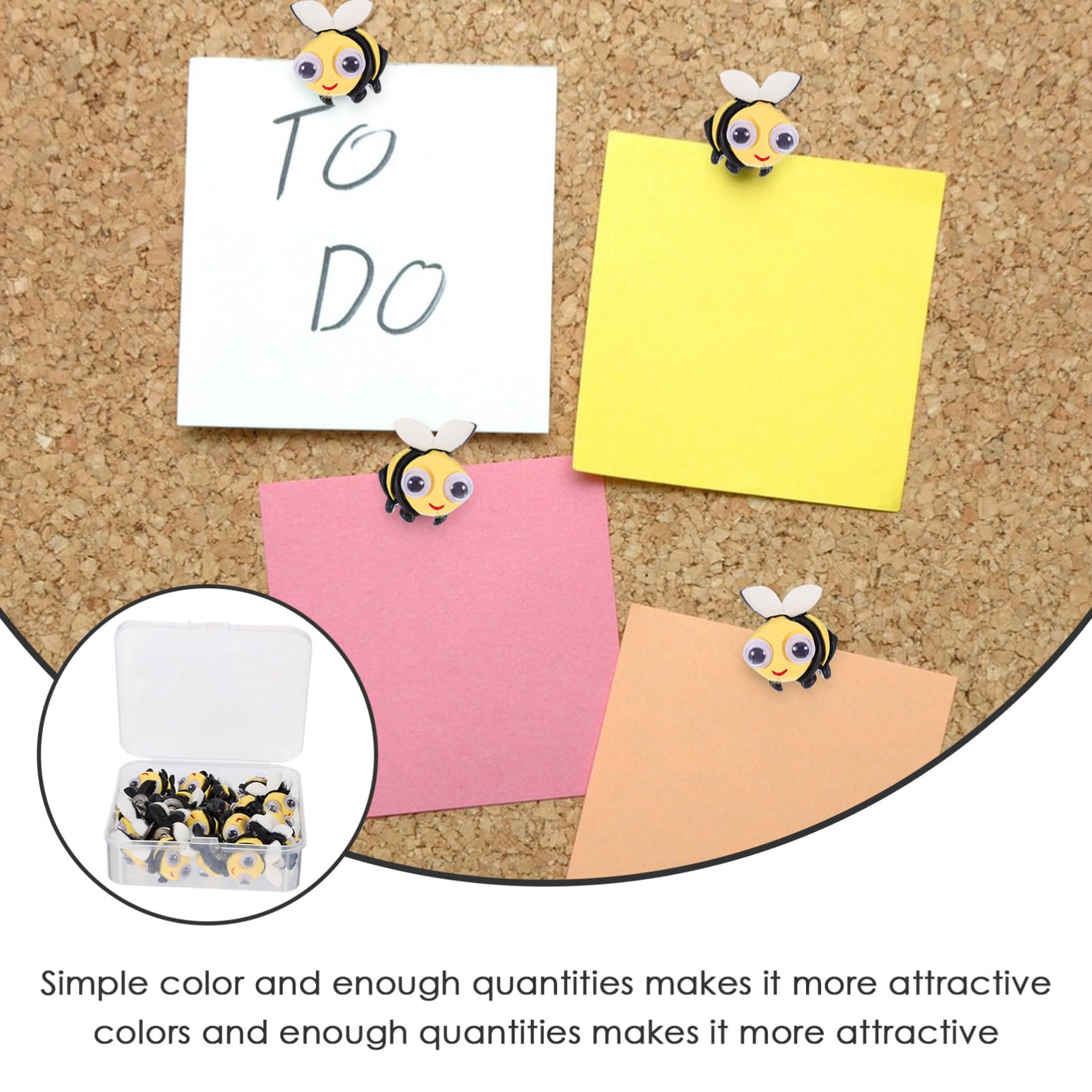 Operitacx 5 Sätze Cartoon Push Pins Bunte Daumennägel Für Pinnwände Und Karten Praktische Stecknadeln Für Büro Und Zuhause Für Poster Und Erinnerungen 20 Stück * 5