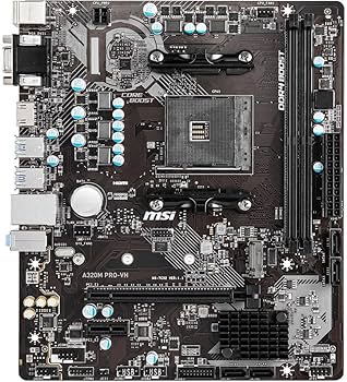 Amazon.com: MSI A320M PRO-VH ProSeries Motherboard (AMD AM4