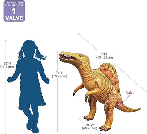 Vista 6 de Jet Creations Dinosaurio inflable (Spinosaurus)