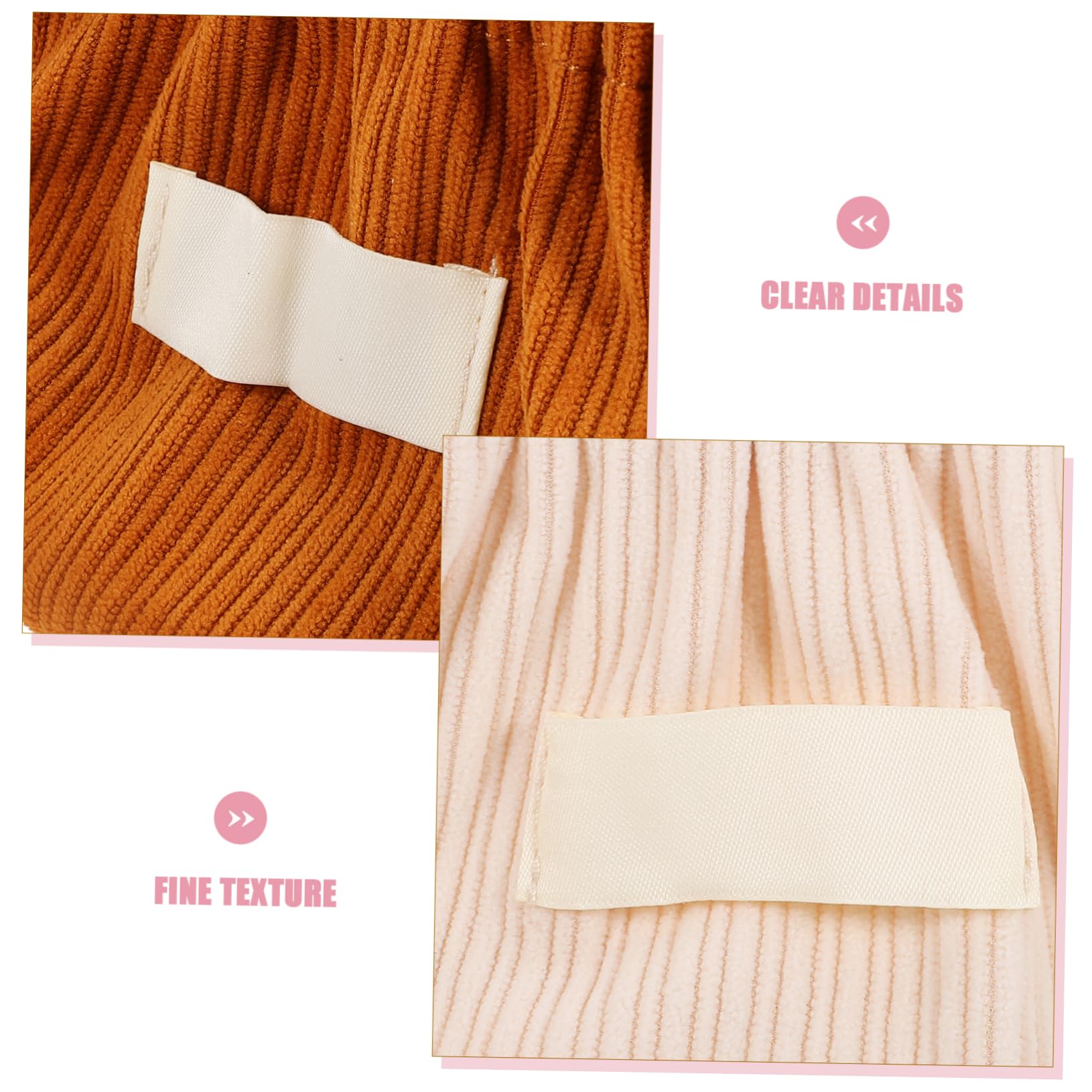 Didiseaon 12pezzi Pochette Per Portatile Borse Cosmetiche Per Viaggio Organizer Per e Piccole Colori Bianco