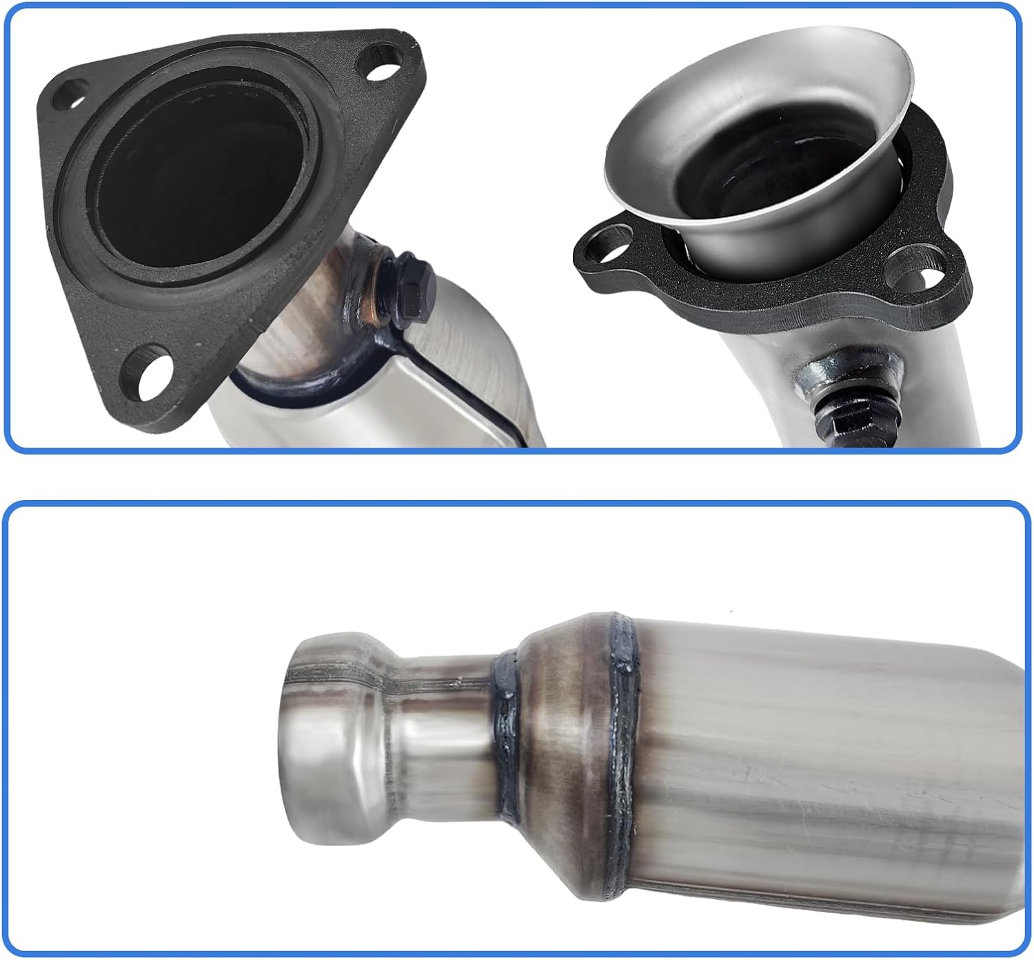 Catalytic Converter Fit for 2014-2018 Chevy Silverado 1500/ GMC Sierra 1500 4.3L V6/5.3L V8, 2015-2019 Chevy Suburban/Tahoe/GMC Yukon/Yukon XL 5.3L V8 Catalytic Convertor (EPA Compliant)