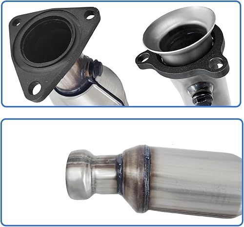 Miniatura 9 de Convertidor catalítico universal de entradasalida de 3 pulgadas (compatible con EPA)