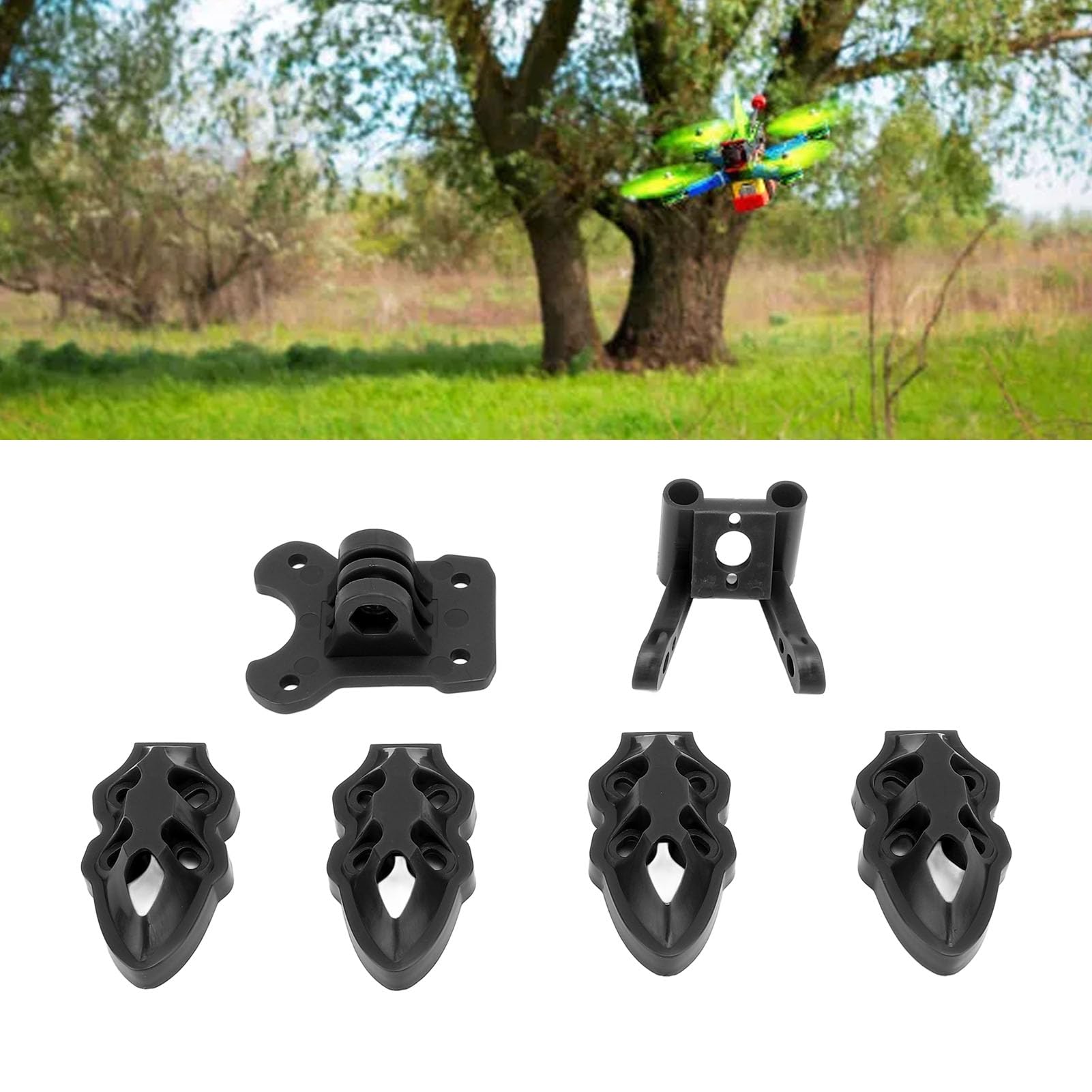 Pièces Imprimées 3D En TPU Pour Drone RC – Support GPS/antenne/caméra Pour Cadre Mark4
