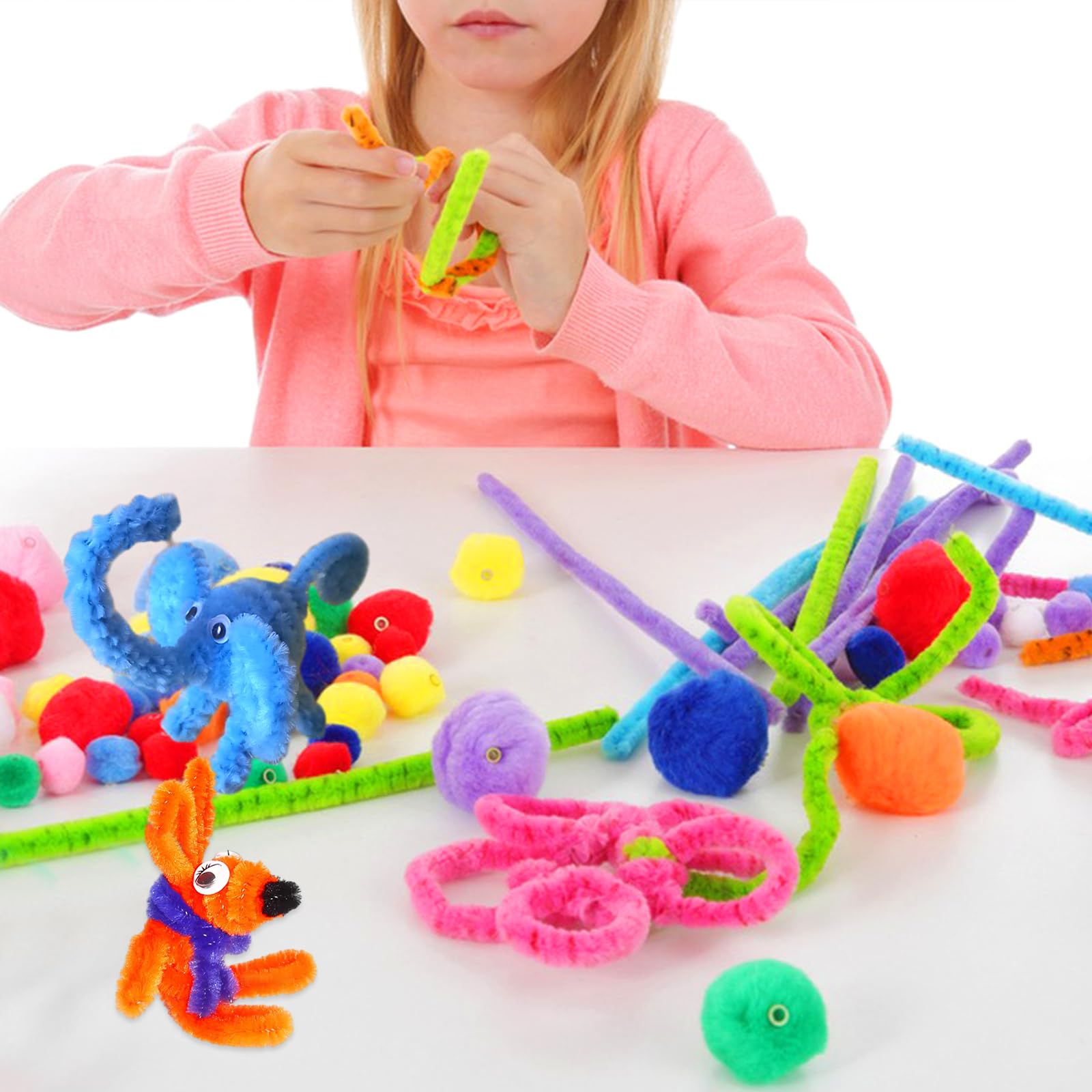 Scovolini Steli Ciniglia 100 Pezzi - Neri, 6mm X 30cm, Per Lavoretti, Pulizia E Decorazioni Fai Da Te - Foto 7