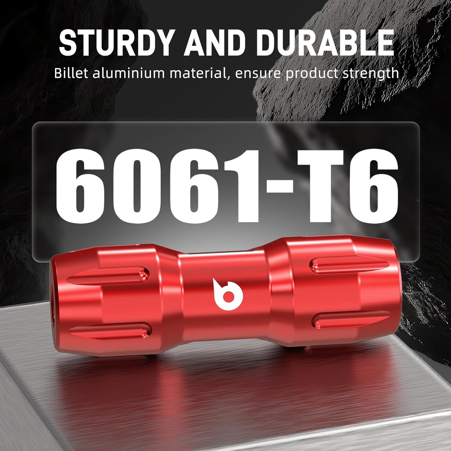 Bevinsee Front Sway Bar Link Kit Compatible with Toyota 4Runner 2003-2024, FJ Cruiser 2007-2014 Replaced 48810-60040, 48820-60050 Red