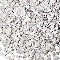 Vista 23 de LAIDANLA 1 libra (450 gramos) de grava de acuario de cristal de 7 chakras, piedras pulidas y talladas en bruto, piedras de cristal irregulares