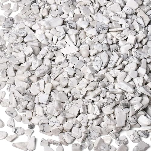 Miniatura 85 de Piedras pulidas pulidas de cristal de fluorita de 1 libra para acuario, piedras pulidas, chips de cristal de forma irregular, a granel, piedras