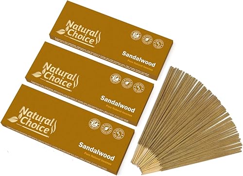 Miniatura 10 de Varillas de incienso naturales de 3.53oz con poco humo, varillas de incienso tradicionales hechas de cero