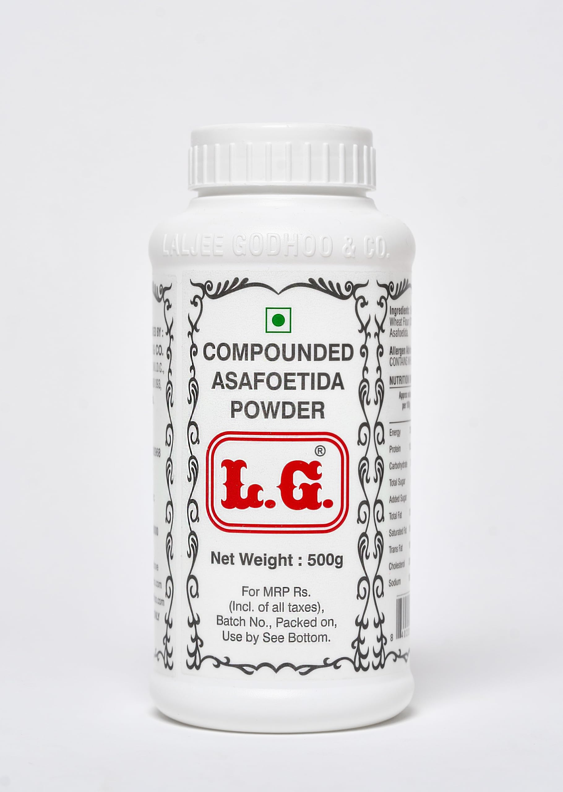 See full amazon price history chart for LG LALJEE GODHOO & CO. Compounded Asafoetida Powder, 500G, Vegetable Masala LG LALJEE GODHOO & CO. Compounded Asafoetida Powder, 500G, Vegetable Masala (B077XV2LNW) Amazon Price History, Amazon Price Tracker