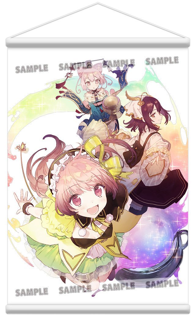 Amazon.co.jp: リディー＆スールのアトリエ 特製 タペストリー ガスト