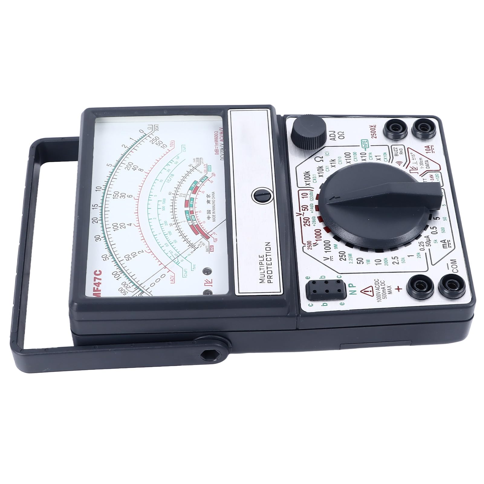 Zeigermultimeter, Hohe Genauigkeit, ABS-Material