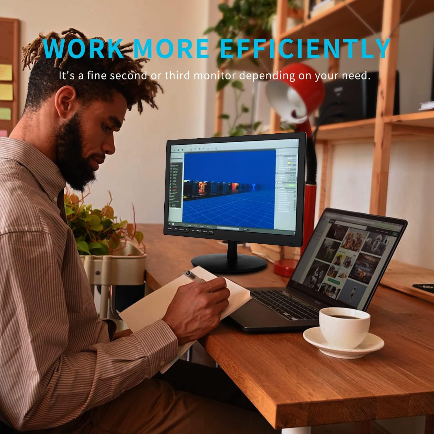 Monitor LED IPS KCR 17 pollici FHD 1920 * 1200 con ingresso HDMI VGA, altoparlanti integrati, frequenza di aggiornamento 60 Hz, tempo di risposta 5 ms Monitor LED IPS KCR 17 pollici FHD 1920 * 1200 con ingresso HDMI VGA, altoparlanti integrati, frequenza di aggiornamento 60 Hz, tempo di risposta 5 ms