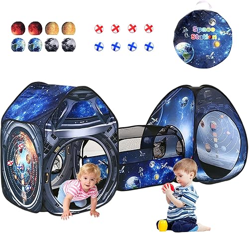 Miniatura 3 de 3 piezas de tienda de campaña para niños + juegos de lanzamiento de bolsas de frijoles, tienda de campaña desplegable para niños, 3 en 1, juegos de