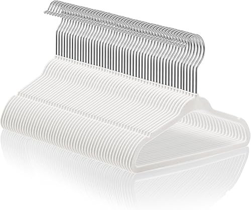 Miniatura 13 de Casafield 50 perchas de terciopelo para bebé, tamaño de 11 pulgadas para ropa de bebés y niños pequeños, color verde azulado