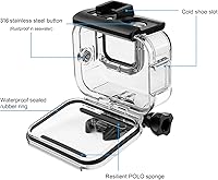 Vista 2 de SOONSUN - Estuche impermeable para GoPro Hero 13 12 11 10 9 Black, carcasa de buceo protectora subacuática de 196 pies/60 m con accesorios, montaje