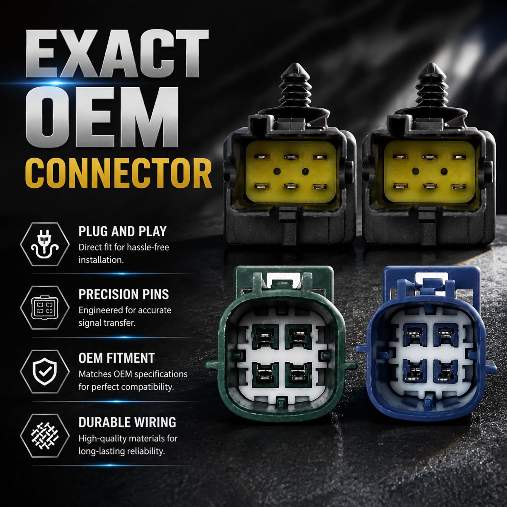 Amazon.com: 2 Pairs Front Rear O2 Sensors for Nissan Frontier