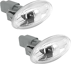 2 x Side Indicators Compatible for Berlingo, C3 et C3 Pluriel, C3 Picasso, Xsara, Xsara Picasso, C4 Cactus, C5, C6, Jumpy 2 et 3, SpaceTourer, C1, C2 Front Left and Right 6325G3
