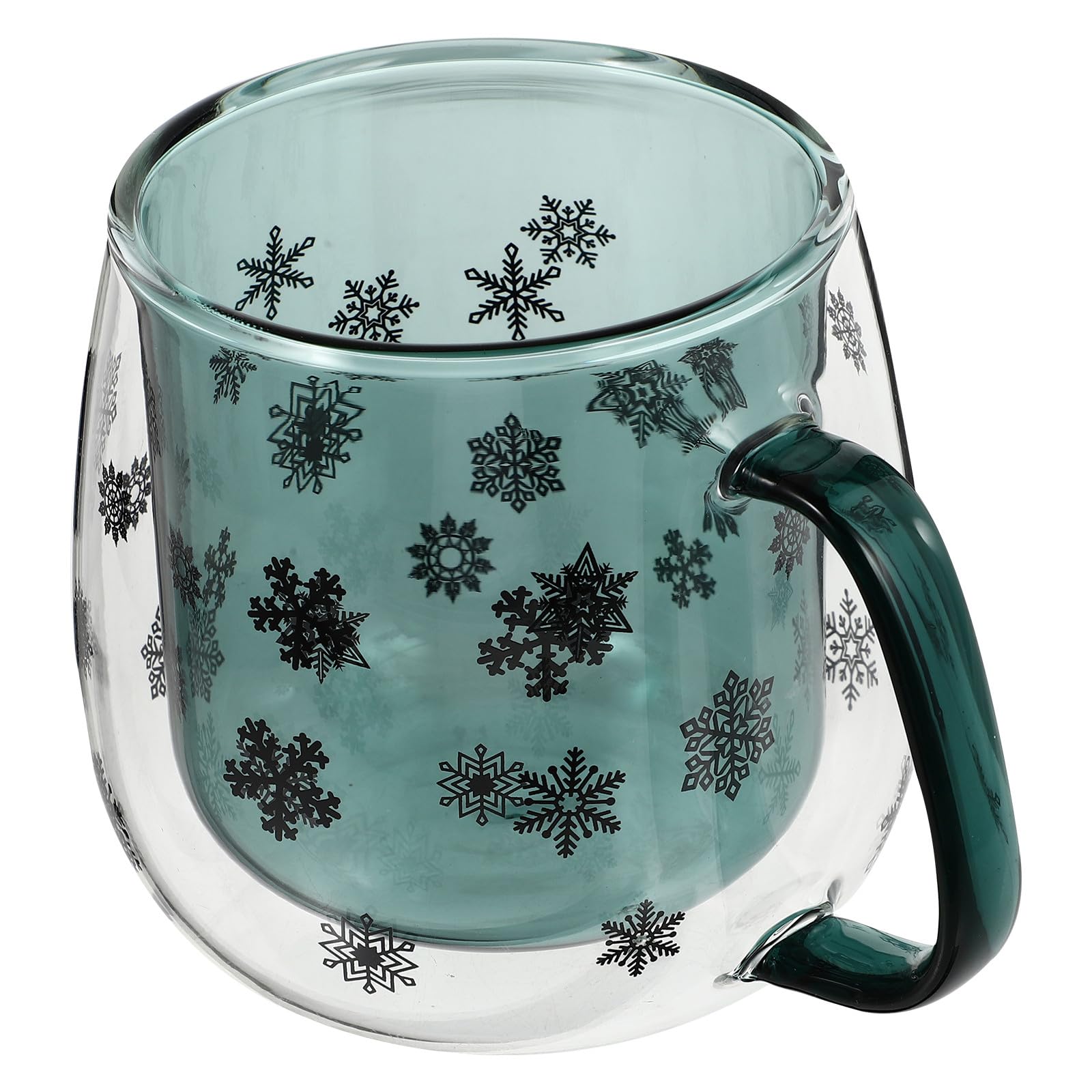 Tasse à eau en verre double couche isolée café thé Cabilock 201-300 ml