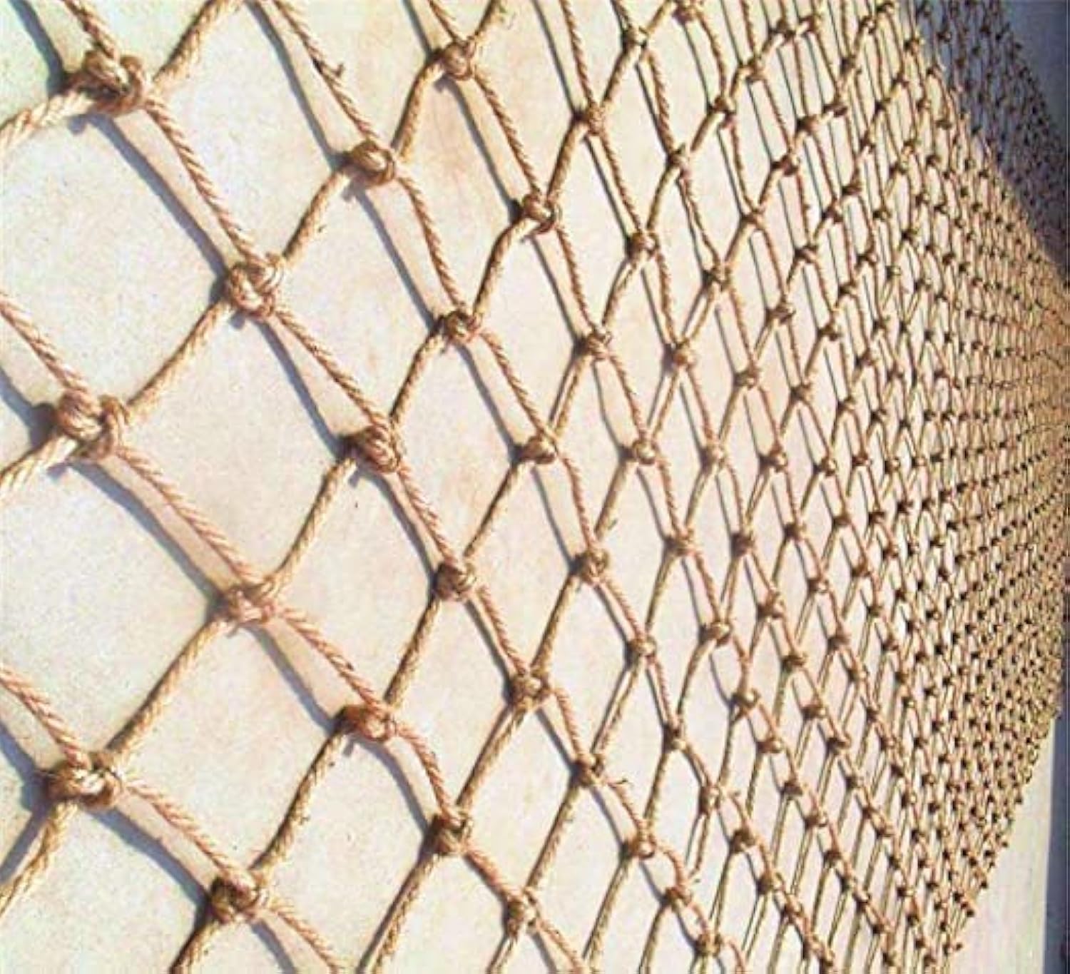 Lang Horn Beige 2M X 5M Jute Support Netting Jute Netting Trellis Twine Compostable (2Mx5m)