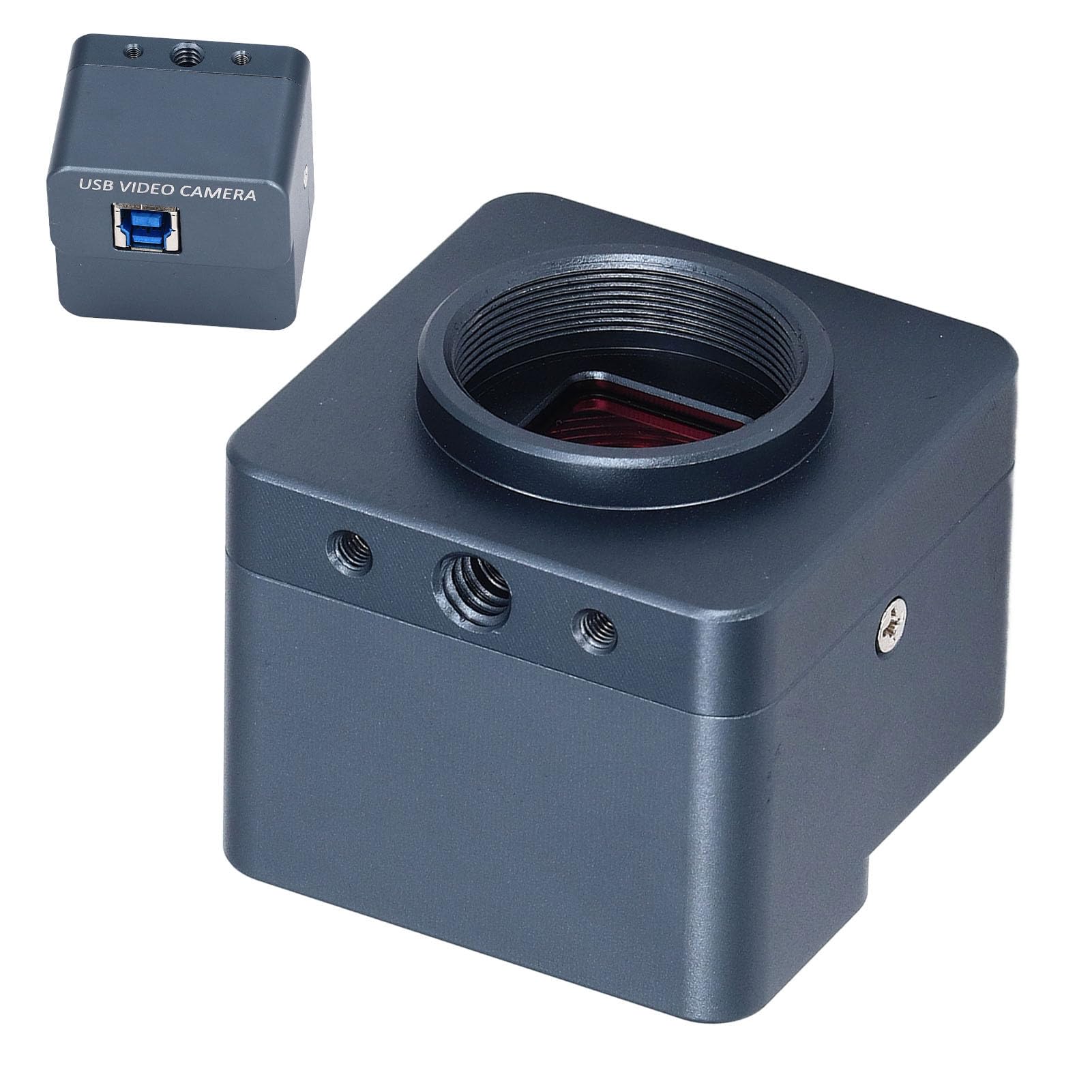FTVOGUE Elektroniczny Okular 8 MP Cyfrowa Kamera z Mikroskopem USB Imager 3840 X 2160 Skanowanie Progresywne UVC dla Edukacji Naukowej Laboratorium w Klasie Nauczanie