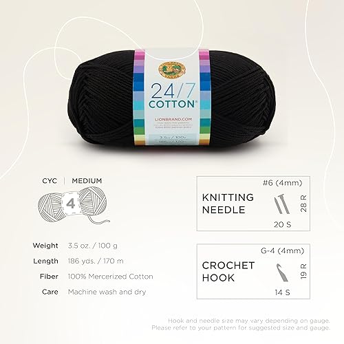 Vista 52 de (1 madeja) Hilo de algodón 24/7, terracota